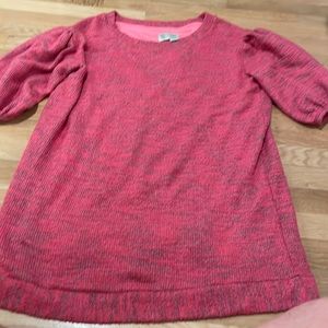 Saturday Sunday SP pink lined sweater dress